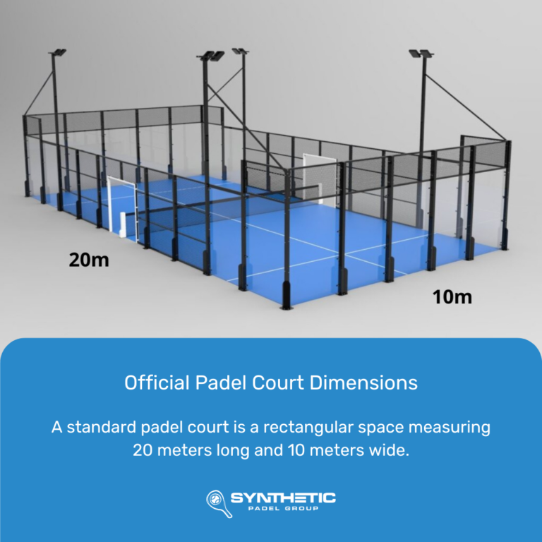 SPG – Padel dimensions